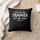 Coussin Motivation personnelle de gymnase d'entraîneur de (Couverture)