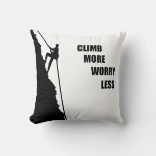 Coussin Motivational escalade escalade en disant