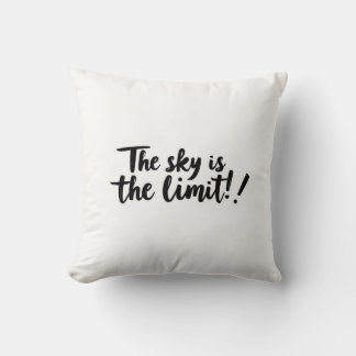 Coussin motivationnel, citation inspirante, typogr
