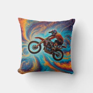 Coussin Motocross Rider et Dreamscape