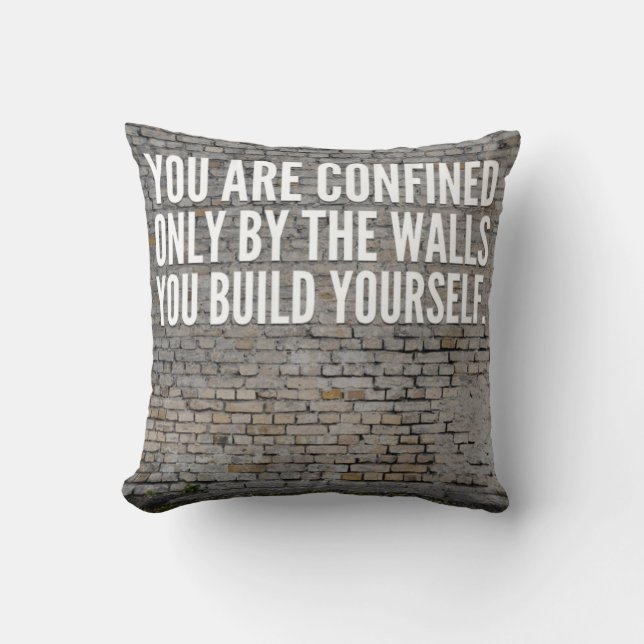 Coussin Mots Motivationnels (Recto)