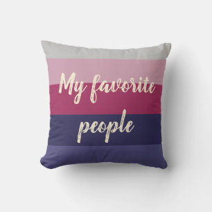 Coussin Mots personnalisables
