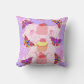 Coussin Mouches à papillons sociaux Cushion (Recto)