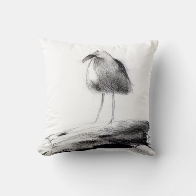 Coussin Mouette 2012 de la Californie (Recto)