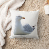 Coussin Mouette réversible posée vers le bas (Couverture)