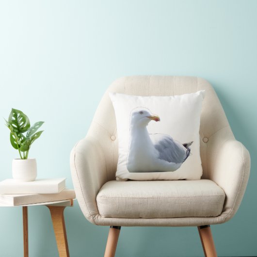 Coussin Mouette réversible posée vers le bas (Chaise)