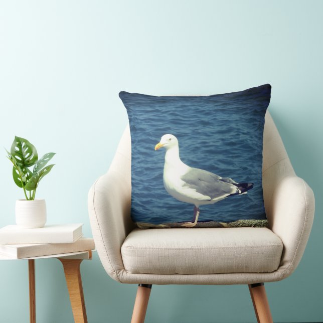 Coussin Mouette Sur La Baie (Chaise)