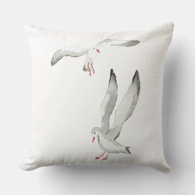 Coussin Mouettes (Recto)