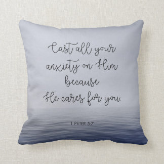Coussin Moulez toute votre inquiétude sur lui