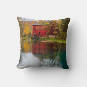 Coussin Moulin d'Alley en Automne