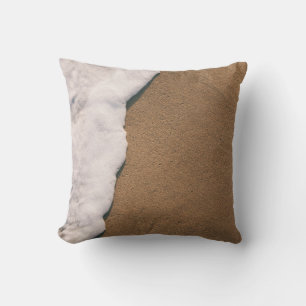 Coussin Mousse de mer sur sable