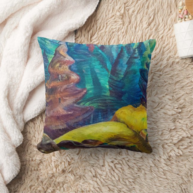 Coussin Mousse jaune | Emily Carr | (Couverture)