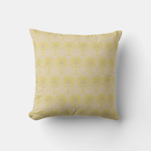 Coussin Moustard Bleu épice Modes Palm