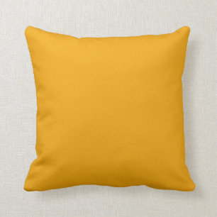 Coussin moutarde couleur