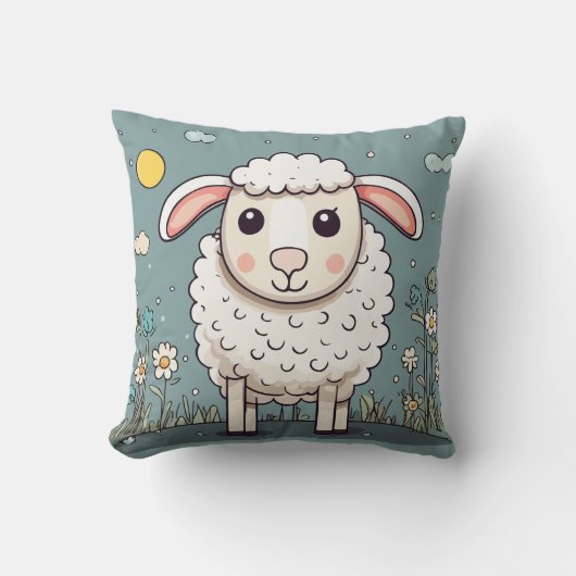 Coussin Mouton mignon (Recto)