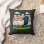 Coussin Mouton noir (Couverture)
