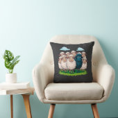 Coussin Mouton noir (Chaise)