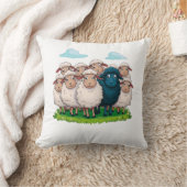 Coussin Mouton noir (Couverture)