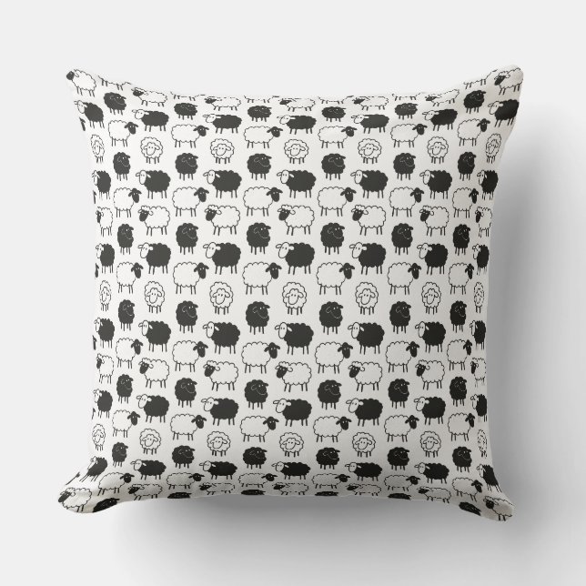 Coussin Moutons (Recto)