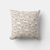 Coussin Moutons & Agneaux Douce Crèche Bébé Mixte (Recto)