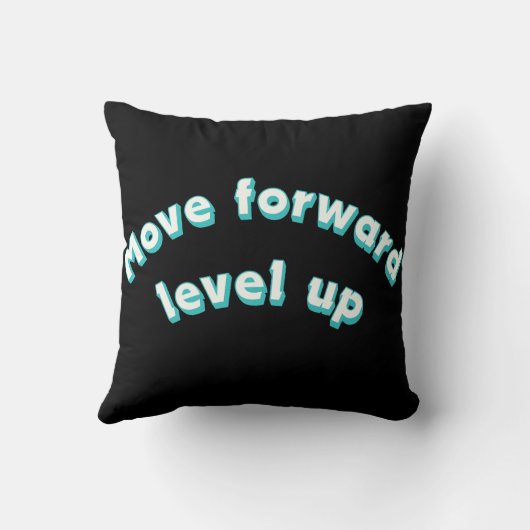 Coussin Move Forward Level Up (Verso)