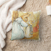 Coussin Mrs Bunny dit au revoir par Beatrix Potter (Couverture)