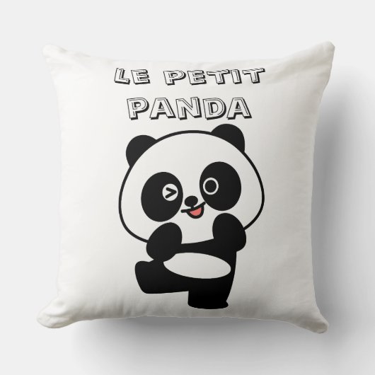 Coussin Mug Le Petit panda  (Recto)