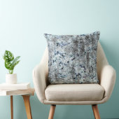 Coussin Muito rústico fungo prateado sujo de carbono (Chaise)