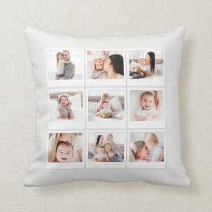 coussin multi de photographie de photo de famille