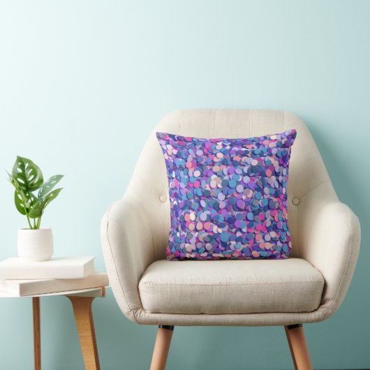 Coussin Multicolor Confetti (Chaise)