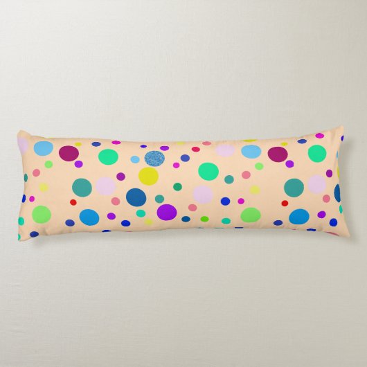 Coussin multicolore Dotty motif (Dos)