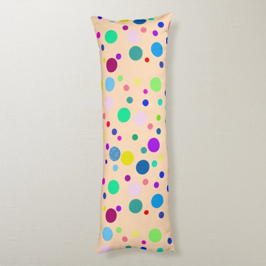 Coussin multicolore Dotty motif (Dos (Vertical))