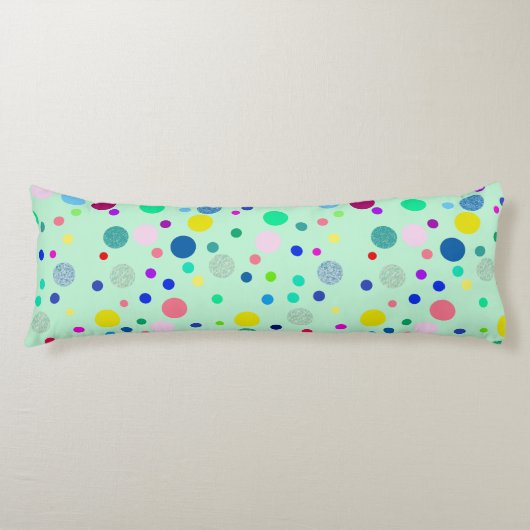 Coussin multicolore Dotty motif (Devant)