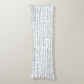 Coussin multilingue "Joyeuses Fêtes" (Devant (Vertical))