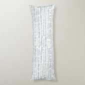 Coussin multilingue "Joyeuses Fêtes" (Dos (Vertical))