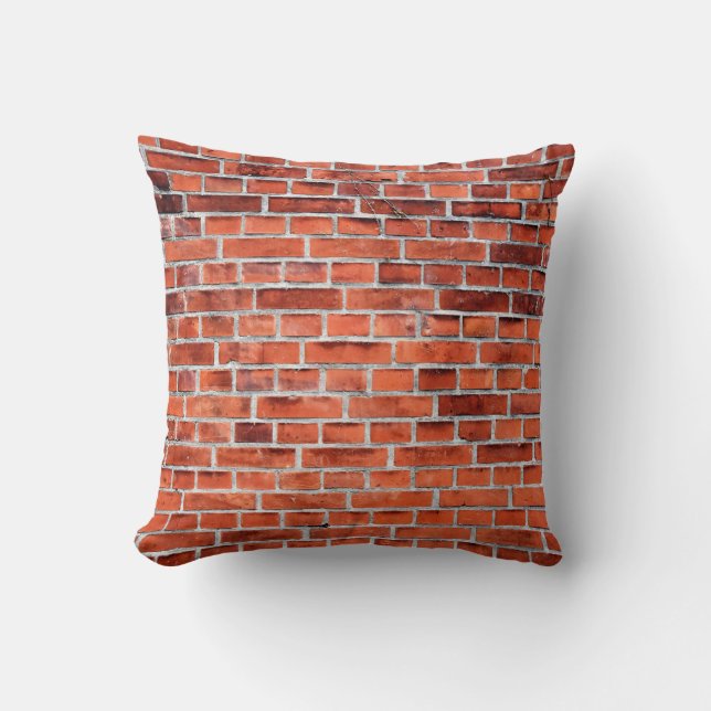Coussin Mur Brown en brique (Recto)