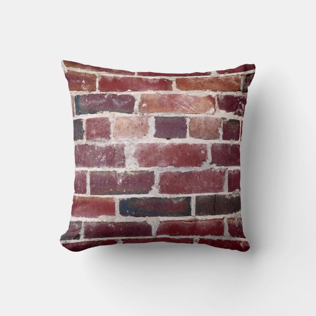 Coussin Mur Brown en brique (Recto)