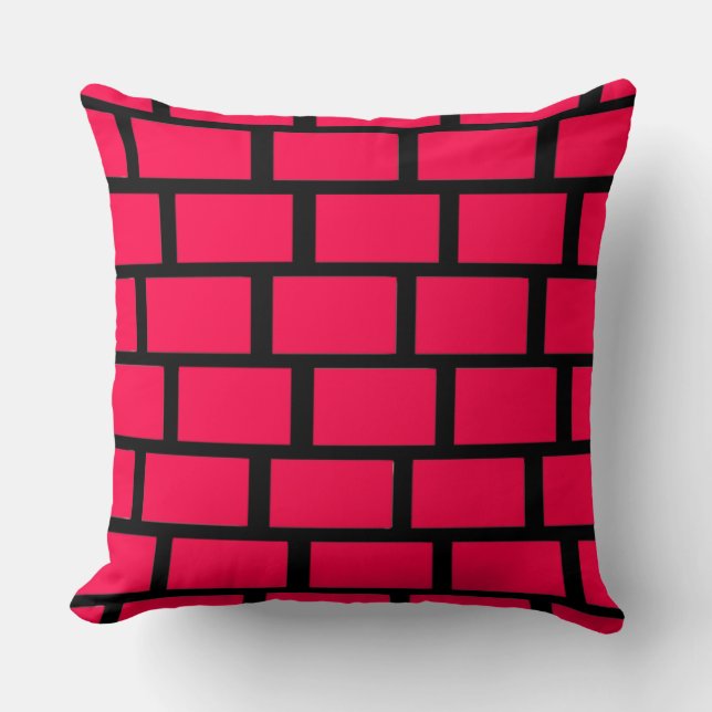COUSSIN MUR EN BRIQUE ROUGE (Recto)