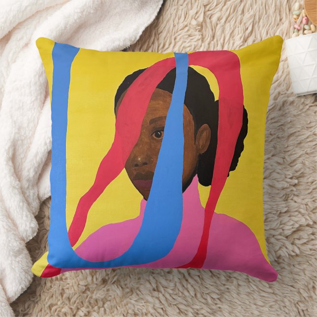 Coussin Muse #2 lance l'oreiller (Couverture)