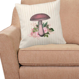 Coussin Mushroom et compilation florale