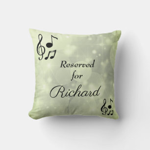 Coussin Musical personnalisé réservé