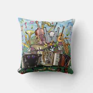 Coussin Musique