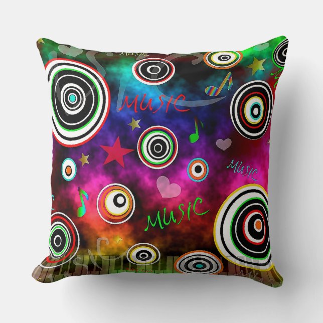 Coussin Musique (Recto)