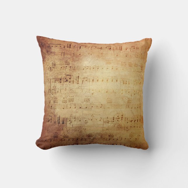 Coussin Musique antique (Recto)