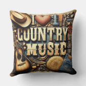 Coussin Musique country. (Verso)