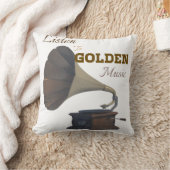 Coussin Musique dorée (Couverture)