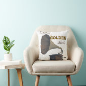 Coussin Musique dorée (Chaise)