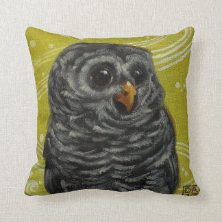 Coussin Musique du carreau de hibou de bébé de sphères