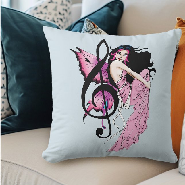 Coussin Musique Note Fée (Créateur téléchargé)