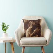 Coussin Musique Romantique Vintage, Amoureux d'Amour et de (Chaise)